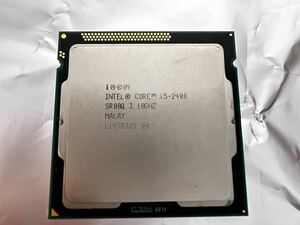 【動作確認済み】Intel Core i5 2400 LGA1155 CPU デスクトップ　sandy bridge