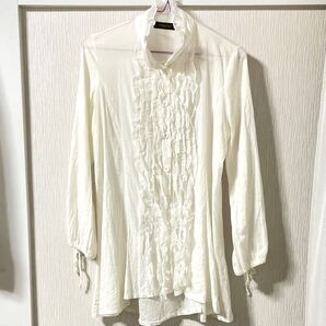 白シャツチュニック
