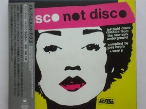  prompt decision 0V.A / Disco Not Disco0 obi attaching *Larry Levan*Joey Negro*Yoko Ono*Ian Dury*Arthur Russell02,500 jpy and more. successful bid free shipping!!