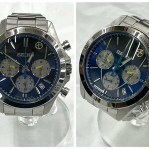 【SEIKO/セイコー】腕時計 JR西日本 500系こだま25周年記念モデル 8T63-01D0 腕周り約16cm 限定盤 00078/5000 防水 中古 動作確認済/kt1785の画像3