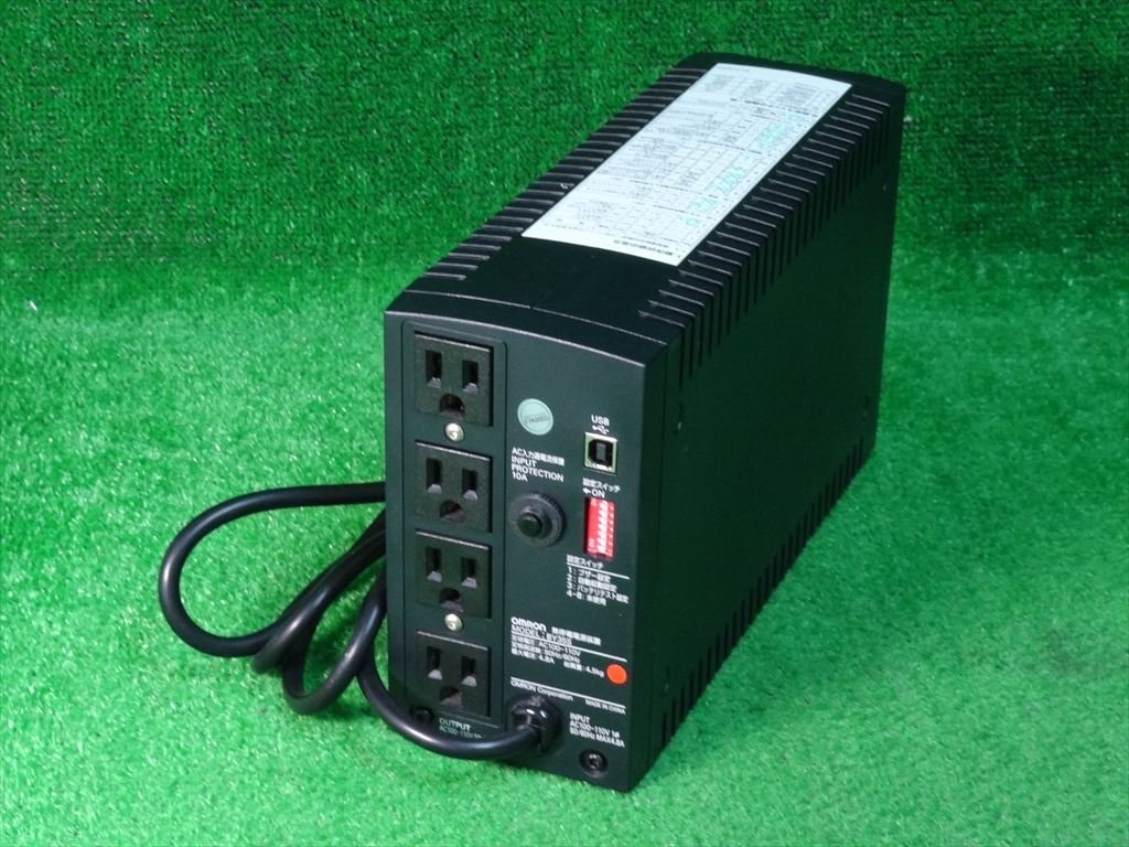 3235] OMRON オムロン無停電電源装置BY35S 通電確認済バッテリーパック 
