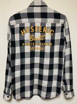 ☆１円開始☆ ヒステリックグラマー HYSTERIC GLAMOUR 長袖 ブロックチェックシャツ Mサイズ_画像2