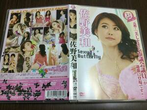 ◆再生面良好 動作OK セル版◆佐野美和 Sexy Butterfly DVD 国内正規品 元祖 美しすぎる市議会議員 即決