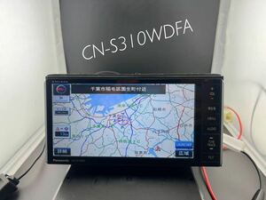 即決★PANASONIC STRADA パナソニックストラーダ CN-S310wdfa 地デジ フルセグ Bluetooth audio Panasonic DVDビデオ配線付き ！セール中