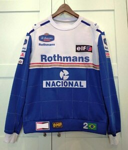  abroad high quality postage included i-ll ton * Senna F1 Parker sweatshirt size all sorts 34