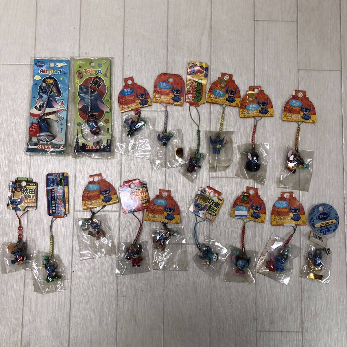 ヤフオク! -「スティッチ ご当地 ストラップ」の落札相場・落札価格