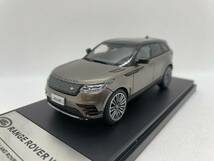 LCD MODELS 1/43 レンジローバー RANGE ROVER VELAR BROWN LCD43004BR J04-01-016_画像1