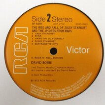 ☆彡 英國盤 David Bowie The Rise And Fall Of Ziggy Stardust [ UK ORIG '72 RCA Victor SF 8287 ]_画像7