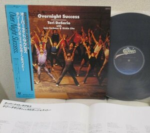 ^^ 帯 TERI DESARIO / OVERNIGHT SUCCESS[ 国内盤 JPN EPIC 28-3H-154]