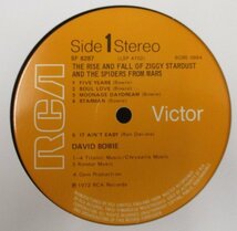 ☆彡 英國盤 David Bowie The Rise And Fall Of Ziggy Stardust [ UK ORIG '72 RCA Victor SF 8287 ]_画像6