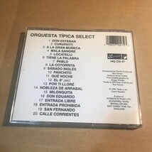 orquesta tipica select 1920 CD タンゴ tango _画像3