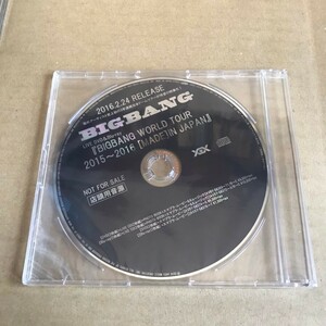 BIGBANG 未開封 Promo CD 非売品 