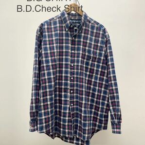 美品90sビンテージPolo Ralph Lauren ポロ ラルフローレン チェック シャツXLボタンダウンL長袖 BIG SHIRTビッグ シャツbeamsビームスtoo