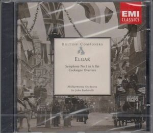 [CD/Emi]エルガー:演奏会用序曲「コケイン」Op.40&交響曲第1番変イ長調Op.55他/J.バルビローリ&フィルハーモニア管弦楽団