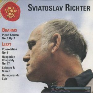 [CD/Rca]ブラームス:ピアノ・ソナタ第1番Op.1他/S.スヴィヤトスラフ・リヒテル(p) 1988.7.10他