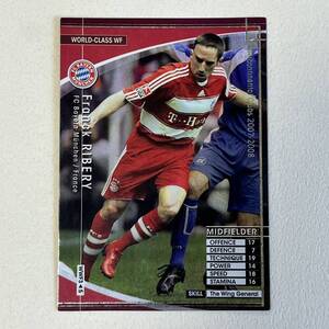 ♪♪WCCF 07-08 WWF フランク・リベリー Franck Ribery Bayern Munchen ♪三点落札で普通郵便送料無料♪