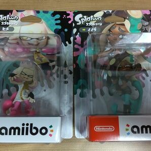 amiibo 2種セット ヒメ　イイダ　スプラトゥーン　アミーボ