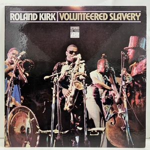 ■即決 FUSION Roland Kirk / Volunteered Slavery sd1534 jf32567 米オリジナル、1841赤緑 AT W 刻印 ローランド・カーク