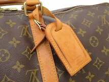 LOUIS VUITTON/ルイ ヴィトン モノグラム キーポル50 ボストンバッグ M41416 旅行バッグ ソフト・ラゲージ_画像4