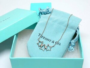 TIFFANY＆Co./ティファニー トリプルスター ネックレス SILVER シルバー SV925 星モチーフ ペンダント 首飾り