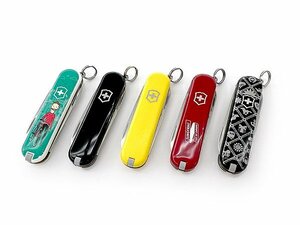 VICTORINOX ビクトリノックス クラシック マルチツール 万能 スイス ナイフ 5個セット Ride your bike FUNABASHI JUNGFRAU