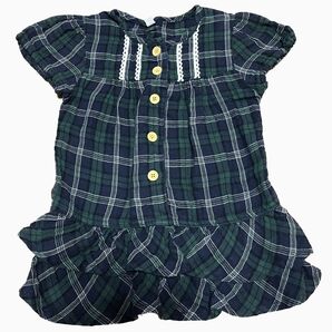 チェック柄 チュニック