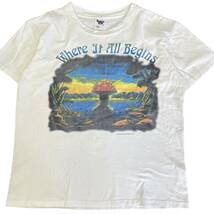 1995 USA製 THE ALLMAN BROTHERS BAND Tシャツ オールマン ブラザーズ バンド ハーレー風 ロゴ ツアー バンT ロックT 90s ヴィンテージ _画像2