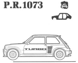  Renault 5 turbo thank turbo parts list thank parts 