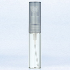 yamada atomizer glass atomizer simple 4328 clear bottle / cap black 4ml YAMADA ATOMIZER new goods unused 