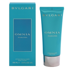  BVLGARY Homme niapalaiba body lotion 100ml OMNIA PARAIBA BODY LOTION BVLGARI new goods unused 