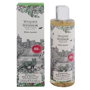 ウッズ オブ ウィンザー ホワイトジャスミン モイスチャライジング バス＆シャワージェル 250ml WOODS OF WINDSOR 新品 未使用