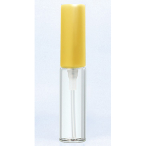 ヤマダアトマイザー グラスアトマイザー シンプル 45501 クリアボトル/キャップパールゴールド 4ml YAMADA ATOMIZER 新品 未使用