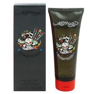 エド ハーディ ボーン ワイルド メン ヘア＆ボディウォッシュ 200ml ED HARDY BORN WILD HAIR ＆ BODY WASH 新品 未使用