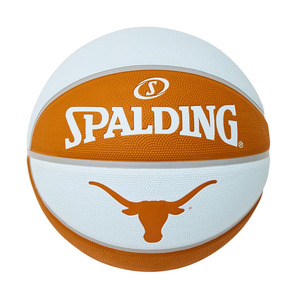 スポルディング テキサス・ロングホーンズ HOOKEM マーク ラバー バスケットボール 7号球 #84-916J SPALDING 新品 未使用