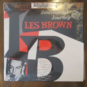 JAZZ LP/シュリンク・キャップ帯・ライナー付き美盤/Les Brown And His Orchestra - Sentimental Journey/A-10619