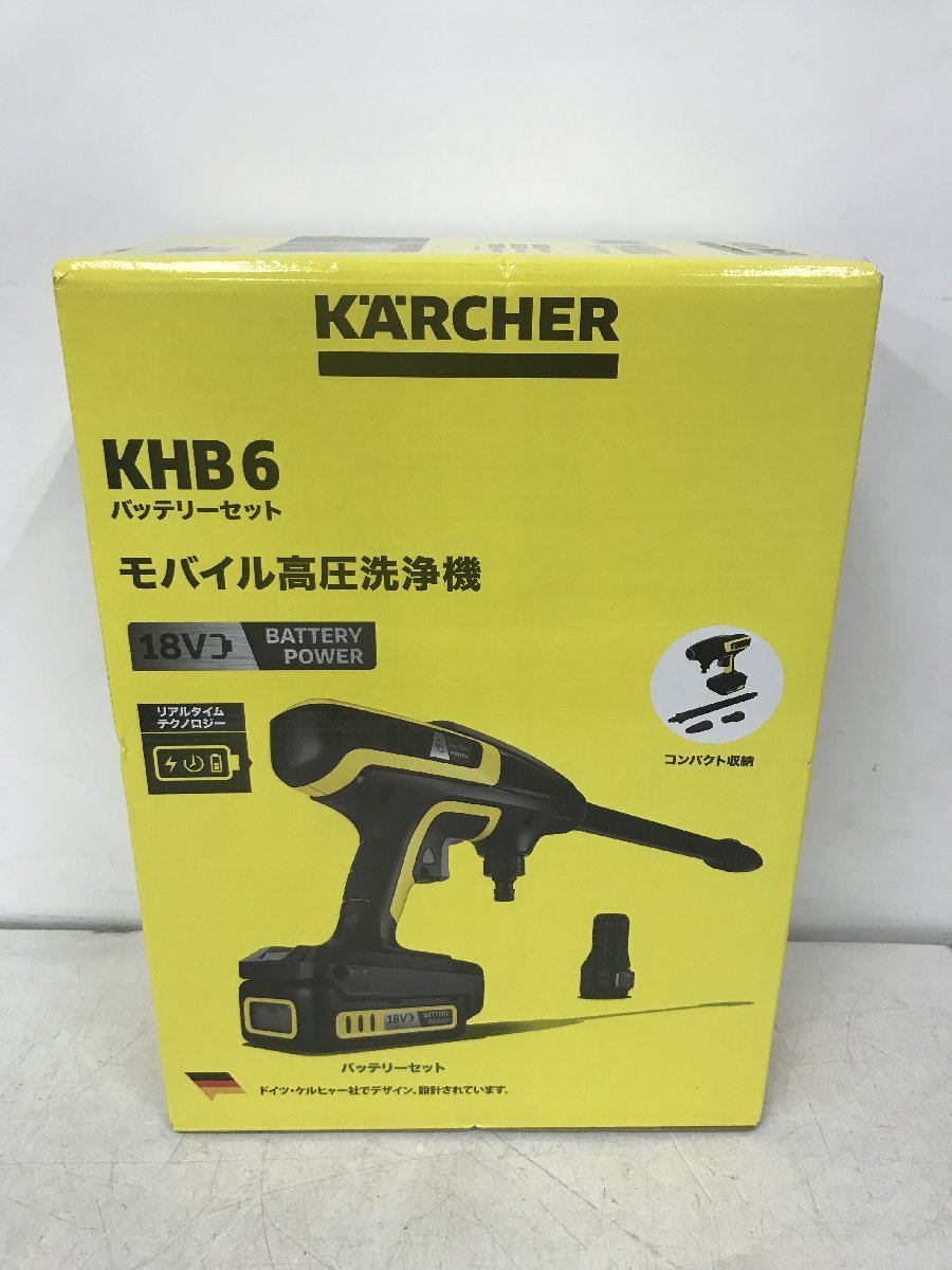 ☆ケルヒャー モバイル高圧洗浄機 KHB 6 バッテリーセット 1.3
