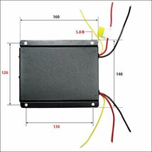 DCDC コンバーター (F) 24V→12V 電圧変換器 デコデコ 30A ヒューズ 過電圧保護機能付 送料無料/22_画像5