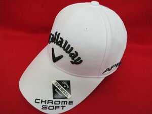 ★キャロウェイ　ゴルフ　キャップ　 TOUR TW CAP 23 JM C23990100【メンズ/ホワイト（ロゴ：ブラック）】