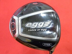 ★プロギア　egg IMPACT-SPEC 2018　1W(10.5)　egg純正カーボン/M-43　【中古】