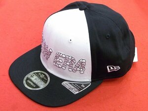 ★NEW ERA　ニューエラ　9FIFTY Original Fit Stretch Cotton Washable　 ブラック/ホワイト × スノーホワイト/ブラック　【未使用】