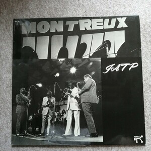 レコード JATP (JAZZ AT THE PHILHARMONIC AT THE MONTREUX JAZZ FESTIVAL 1975) モントルー・ジャズ・フェスティバル JATP 未使用近い美品