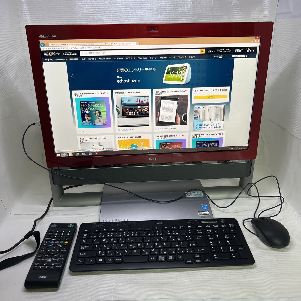 NEC/VALUESTAR /PC-VN770RSR/VN770/R（Corei7-4700MQ/12GB/SSD256GB