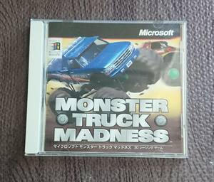 PCゲームソフト モンスター トラック マッドネス 3Dレーシングゲーム MONSTER TRUCK MADNESS windows Microsoft