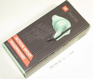 JBL　GRIP 100　ミントグリーン ( JBLGRIP100MINT )　アクションスポーツイヤホン　　ハーマン正規品　　　未使用品　　　　002