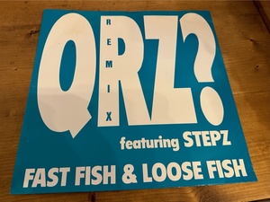 12”★QRZ? Featuring Stepz / Fast Fish & Loose Fish / UKヒップホップ / ダウンテンポ ！！