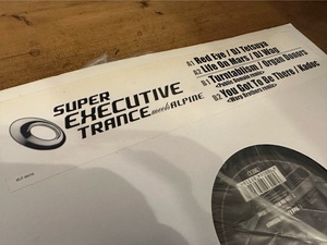 12”★Super Executive Trance Meets Alpine / ハード / プログレッシブ・トランス！DJ Tetsuya / Organ Donors / DJ Wag