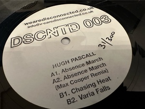 12”★Hugh Pascall / Absence March / ディープ・テック・ハウス！