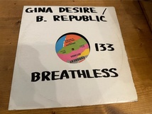 12”★Gina Desire / B. Republic / Breathless / Bobby Orlando / ハイエナジー / シンセ・ポップ・ディスコ！_画像5