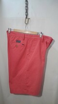 NAUTICA classic fit cotton shorts 00s ノーティカ クラシック フィット コットン ショート パンツ サーモンピンク サーフ ショーツ_画像3