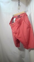 NAUTICA classic fit cotton shorts 00s ノーティカ クラシック フィット コットン ショート パンツ サーモンピンク サーフ ショーツ_画像9